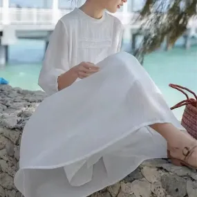 Seaside Dream, White Dress