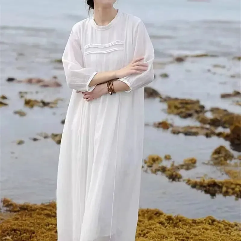 Seaside Dream, White Dress