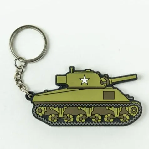 Sherman PVC Keyring