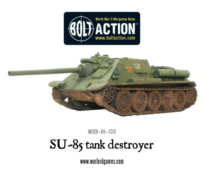 Soviet SU-85 Tank Hunter