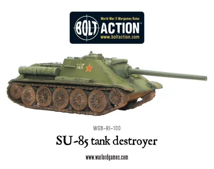 Soviet SU-85 Tank Hunter