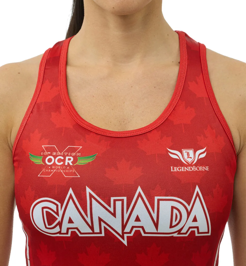 SPARTAN x Legendborne 2024 OCRWC Canada Racerback Tank - Women's