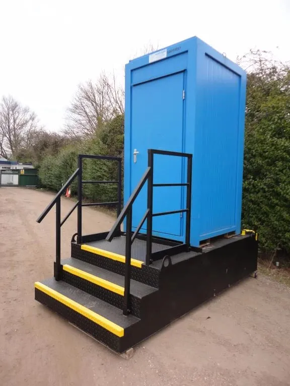 Stepped Waste Tanks for Toilet Blocks | Effluent Tank for Containex Single Toilet Block | No T1