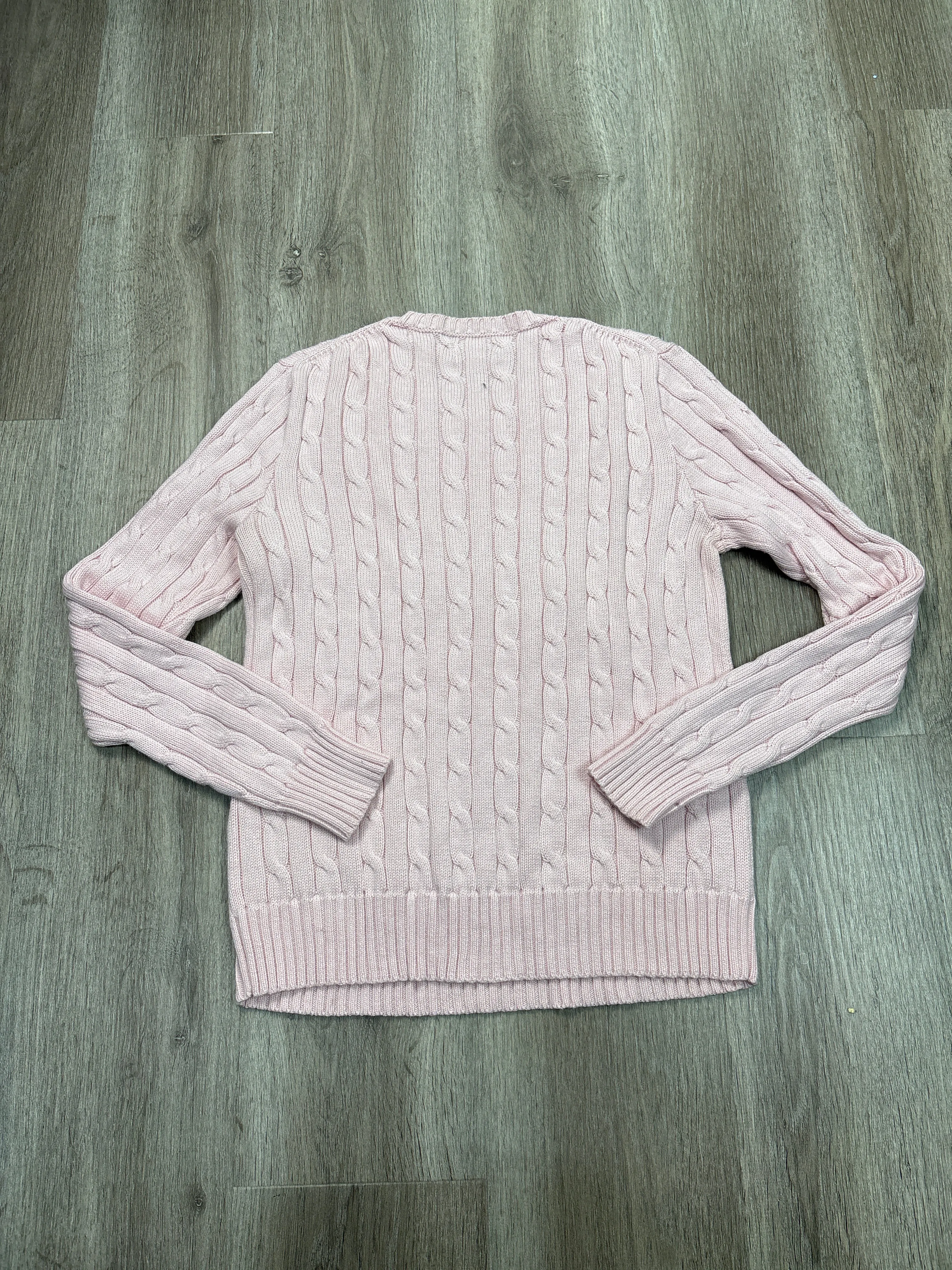 Sweater By Polo Ralph Lauren In Pink, Size: M