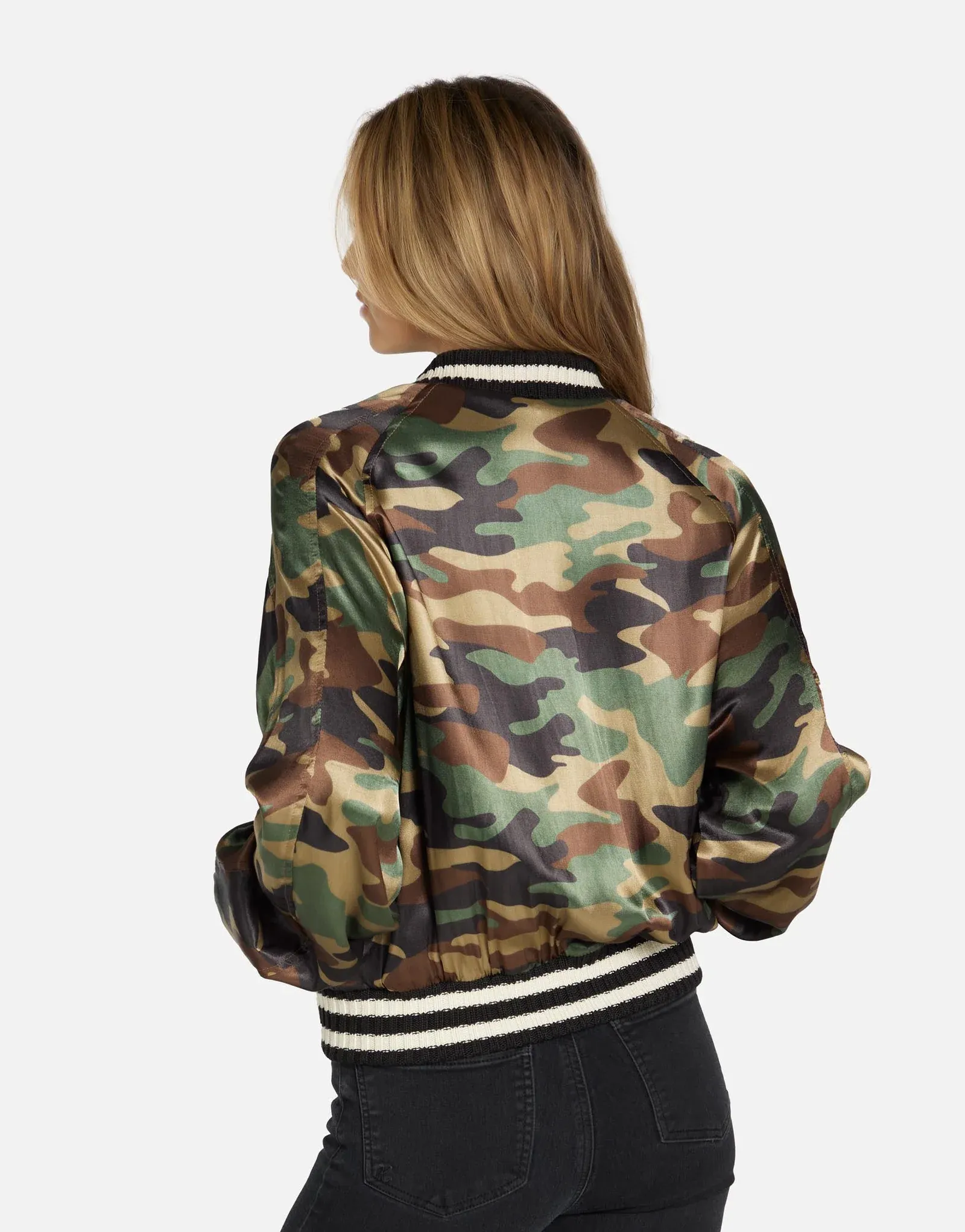 The Brayden Camo Bomber Jacket