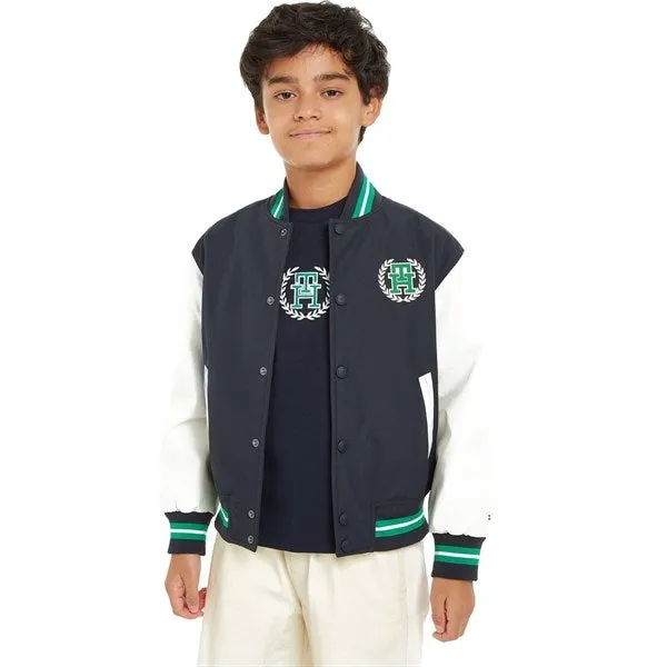 Tommy Hilfiger Varsity Jacket Desert Sky