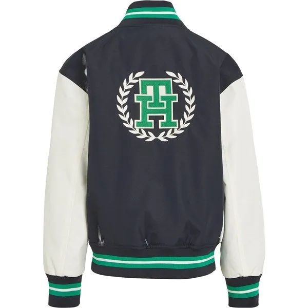 Tommy Hilfiger Varsity Jacket Desert Sky