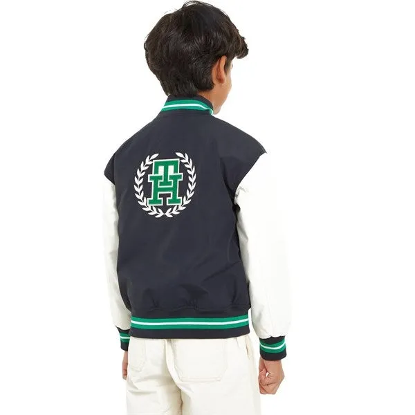 Tommy Hilfiger Varsity Jacket Desert Sky