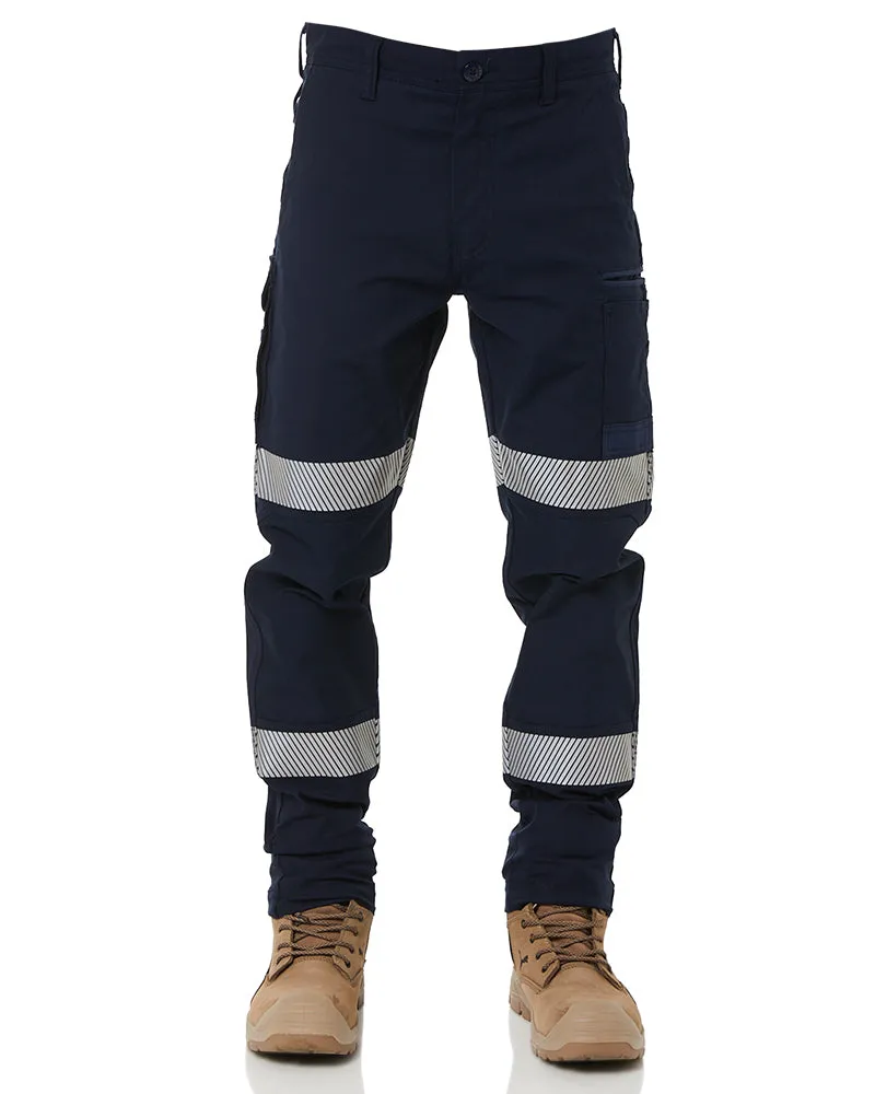 Tradies WP-3T Taped Stretch Pants 4 Value Pack - Navy