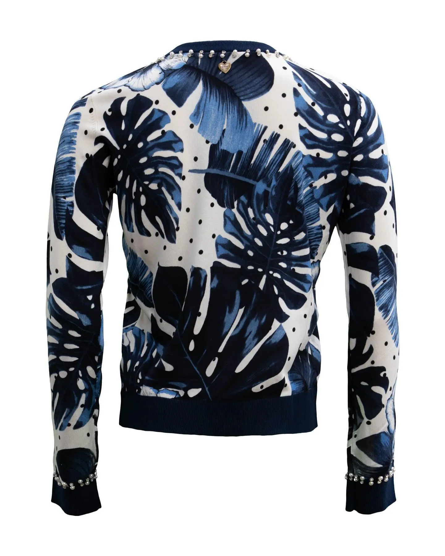 Tropical Print Pullover