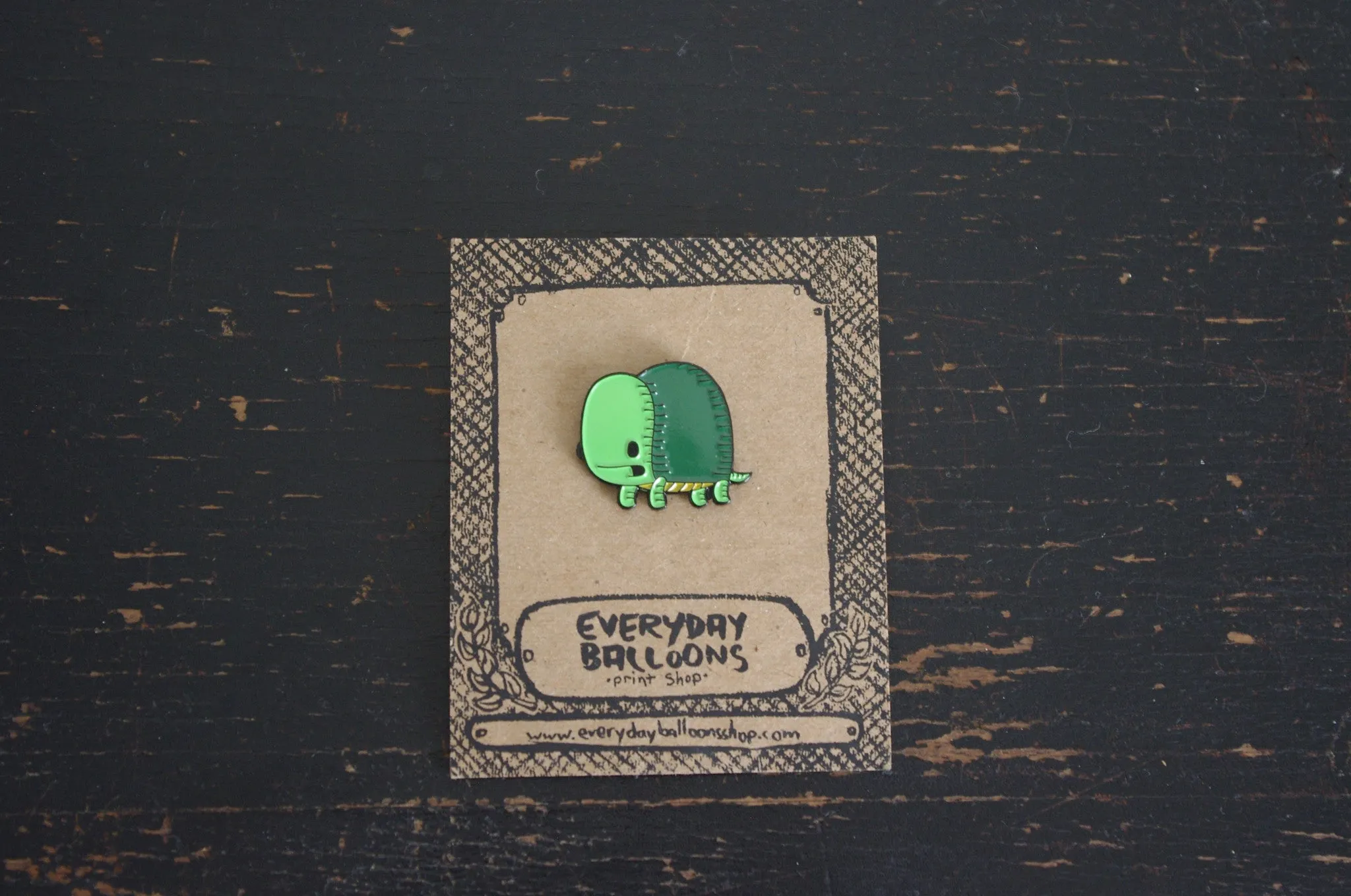 turtle enamel pin