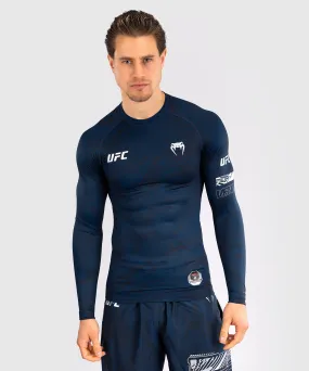 UFC Fusion by Venum Fight Week Men’s Performance Long Sleeve Rashguard - Oceanic Blue