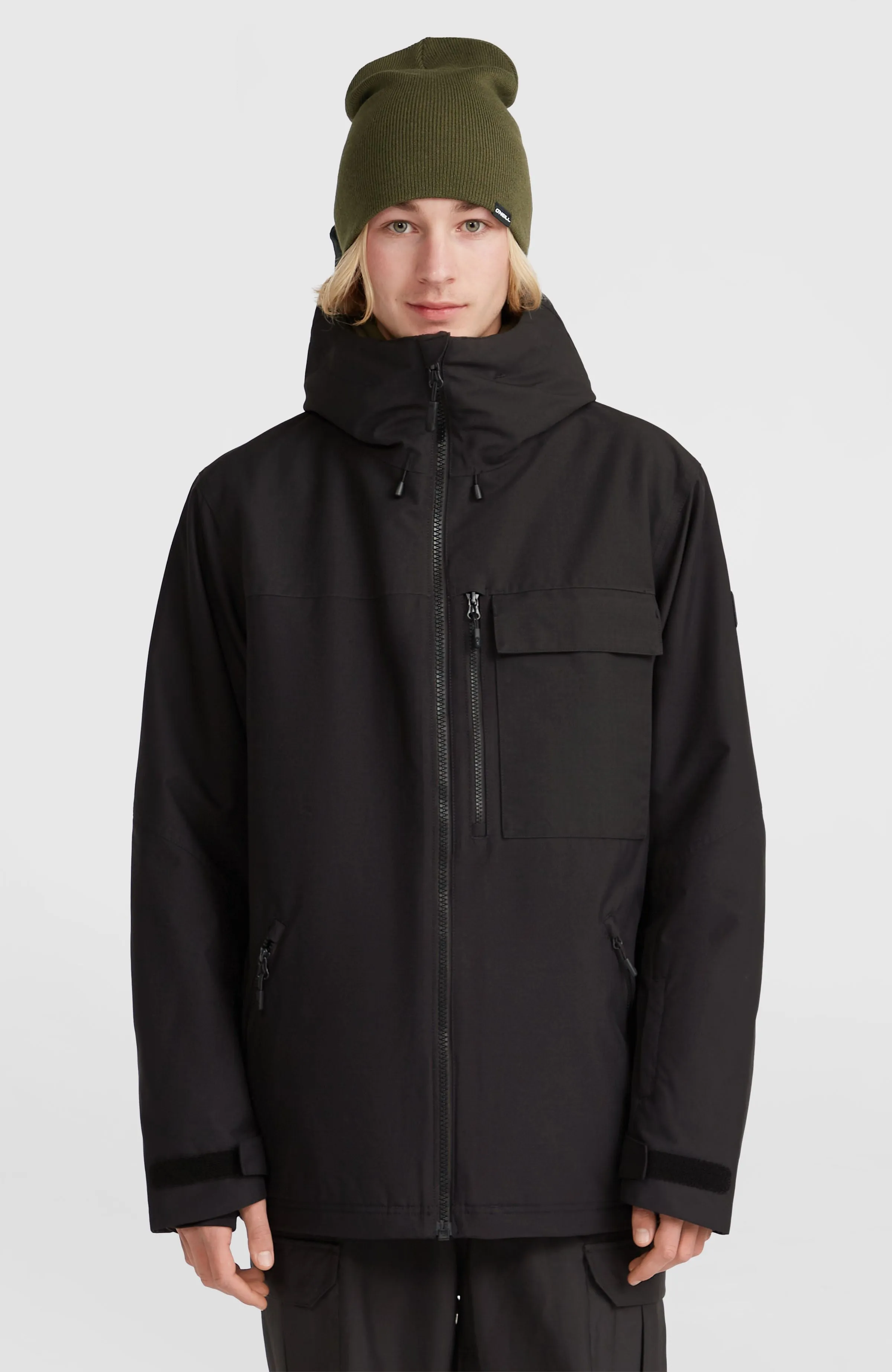 Utility Hybrid Snow Jacket | Black Out