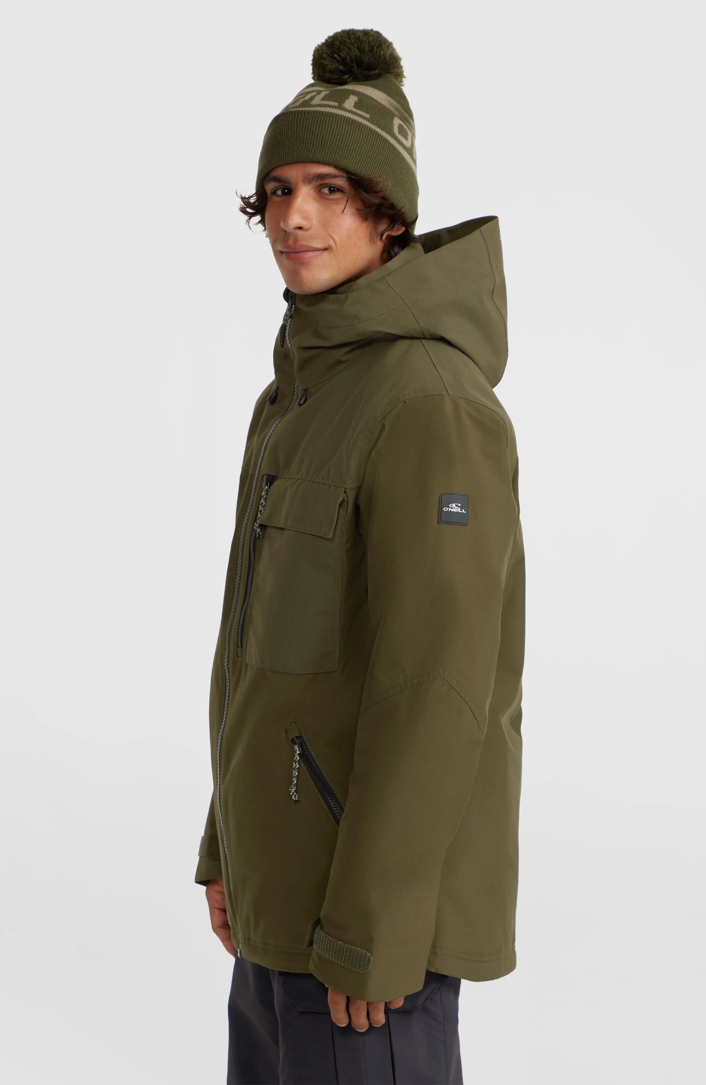 Utility Hybrid Snow Jacket | Forest Night