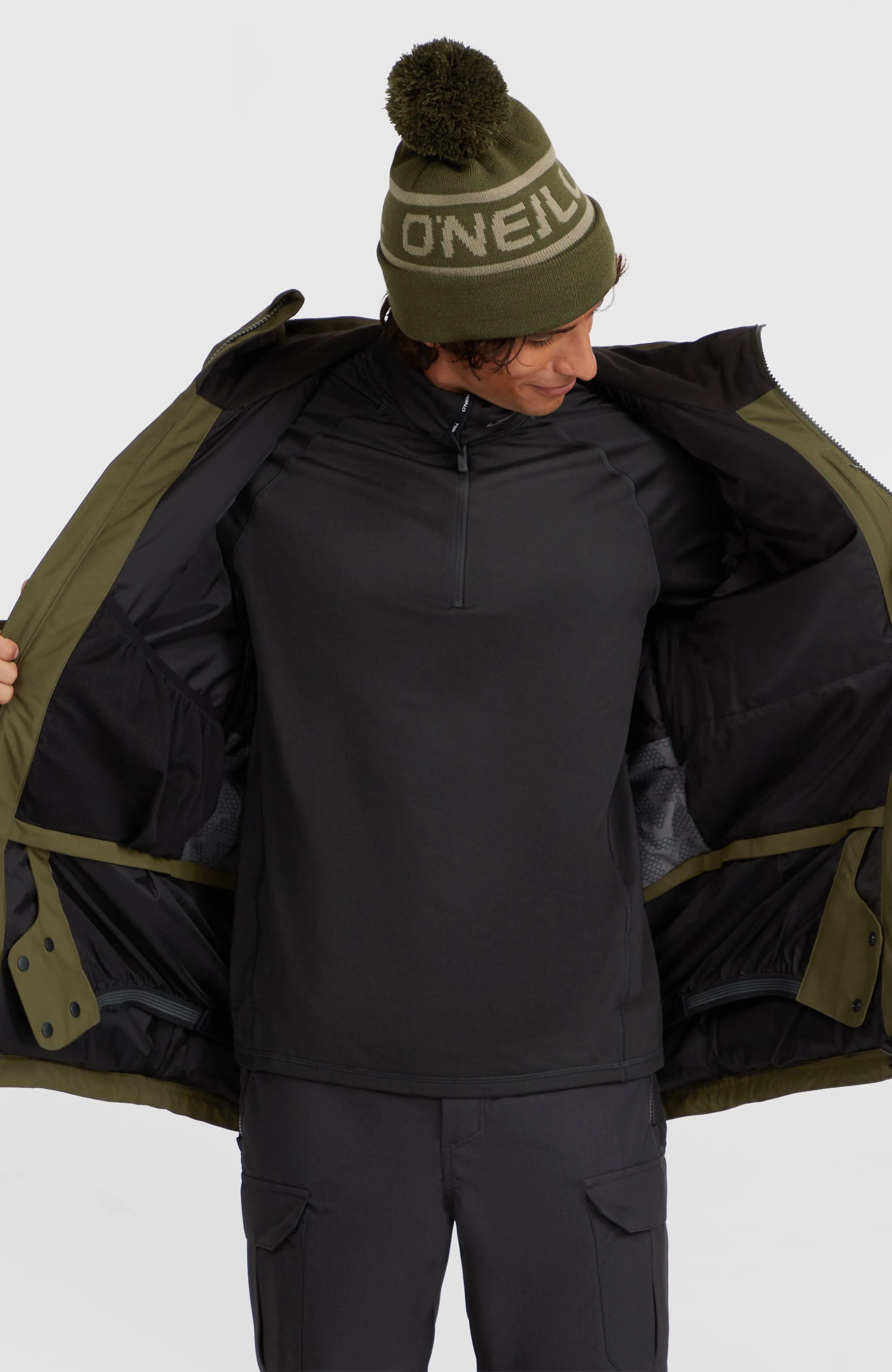 Utility Hybrid Snow Jacket | Forest Night