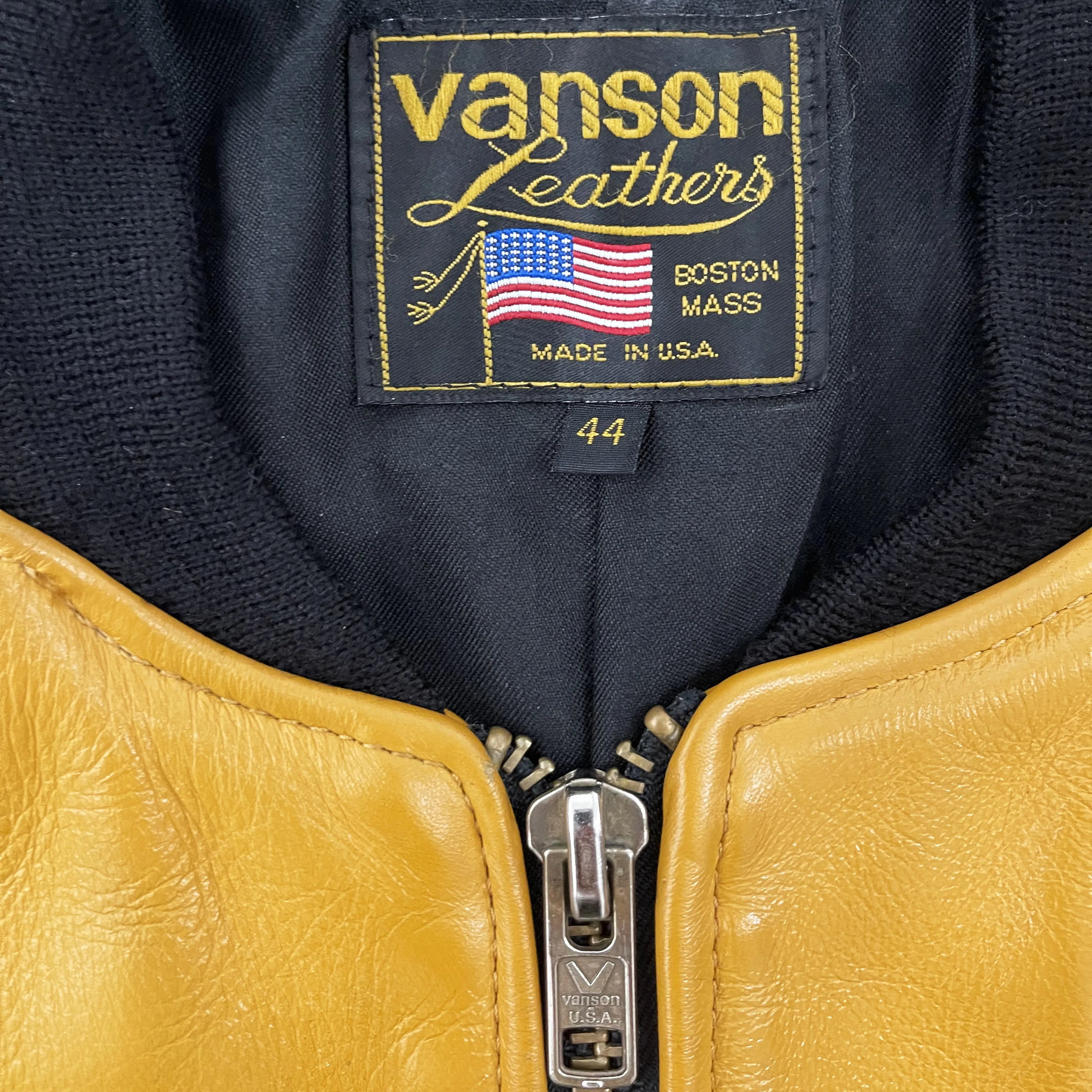 Vanson Leathers Race Team Leather Jacket - XL