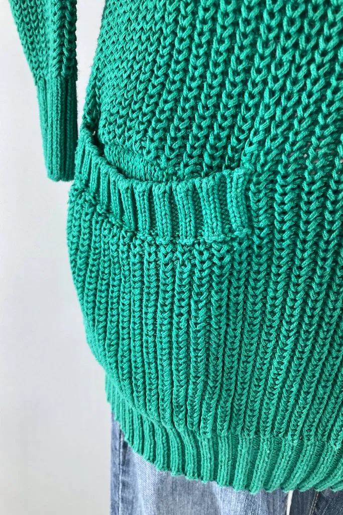 Vintage Emerald Green Sweater