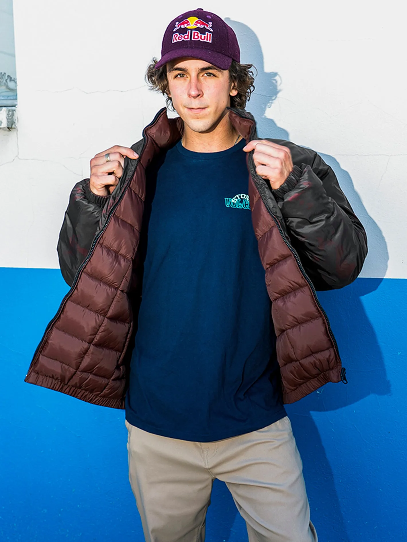 Walltzerd Reversible Jacket - Mahogany