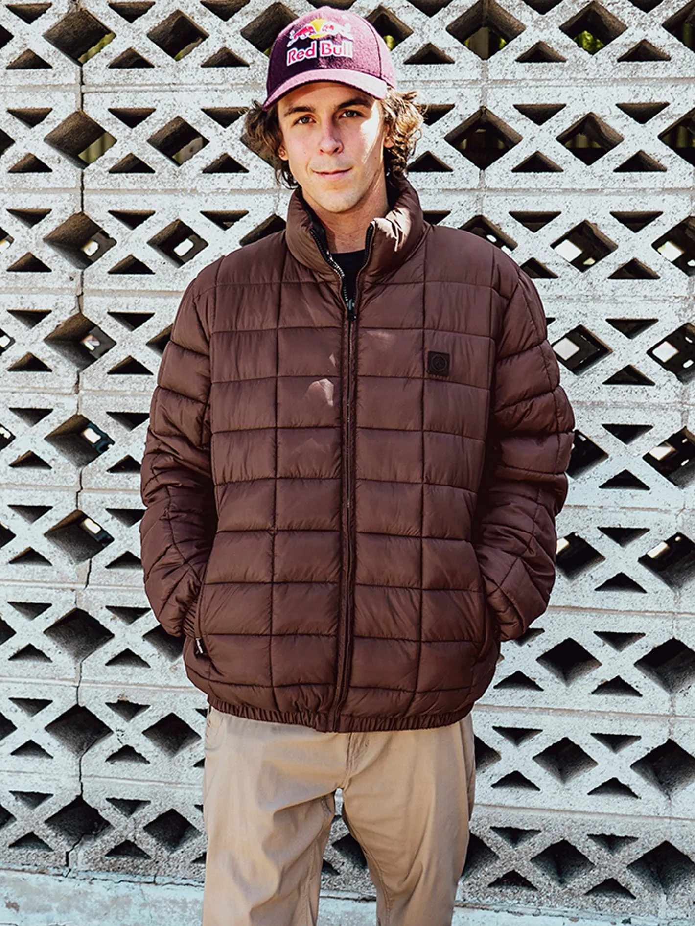 Walltzerd Reversible Jacket - Mahogany