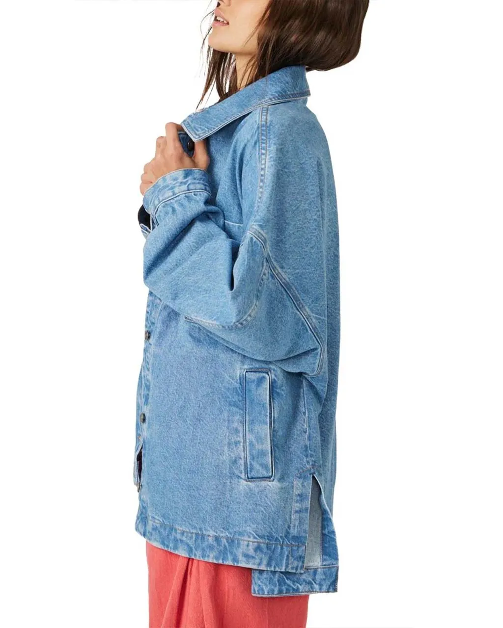 We The Free Madison City Denim Jacket - Solar Wash