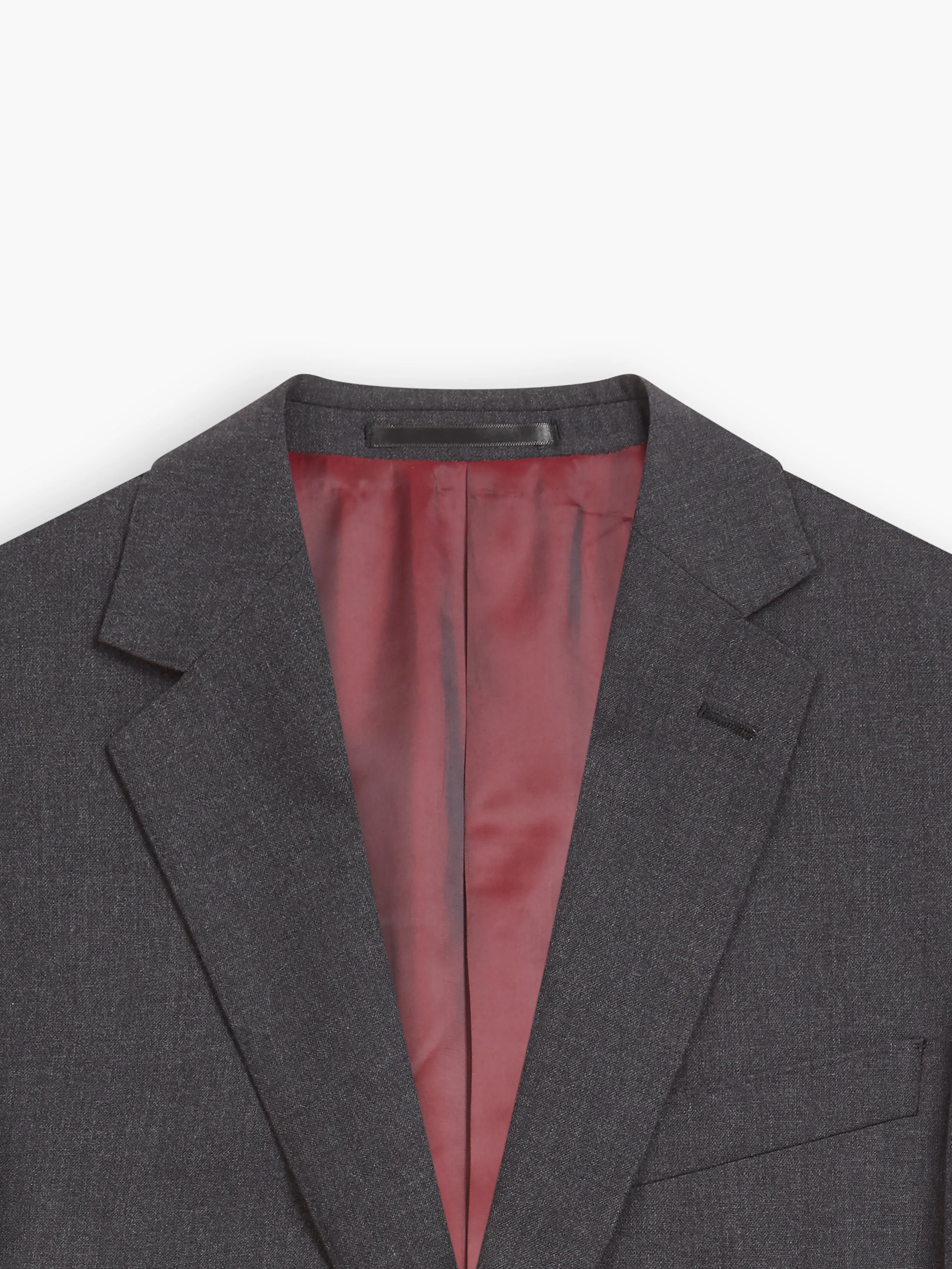 Westminster Wool Regular Charcoal Suit Jacket