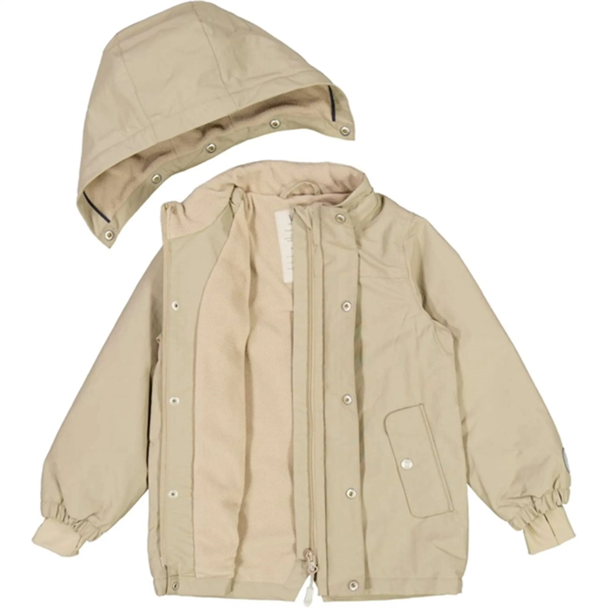 Wheat Jacket w. Fleece Karl Tech Gravel