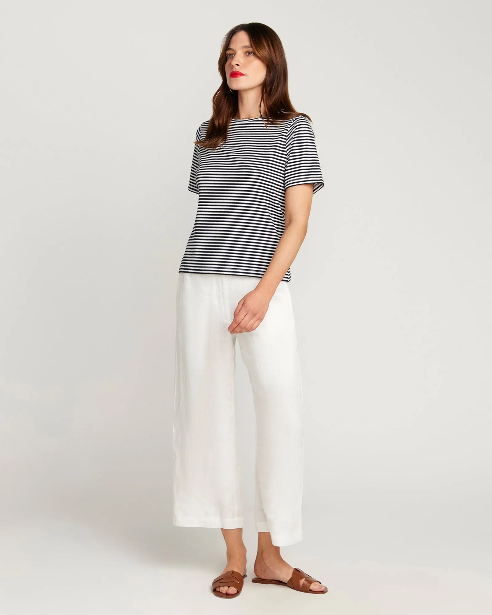 White Linen Pant