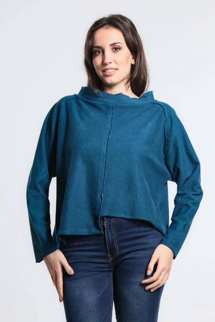 Whitney French Terry Seam Top (BLS144)