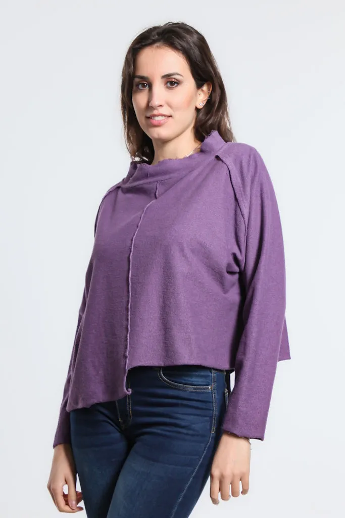 Whitney French Terry Seam Top (BLS144)