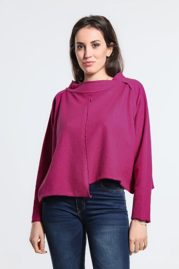 Whitney French Terry Seam Top (BLS144)