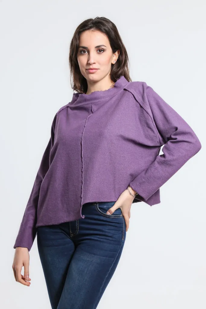 Whitney French Terry Seam Top (BLS144)