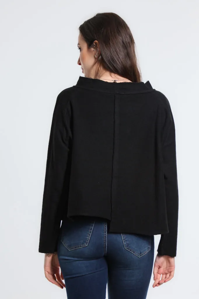 Whitney French Terry Seam Top (BLS144)