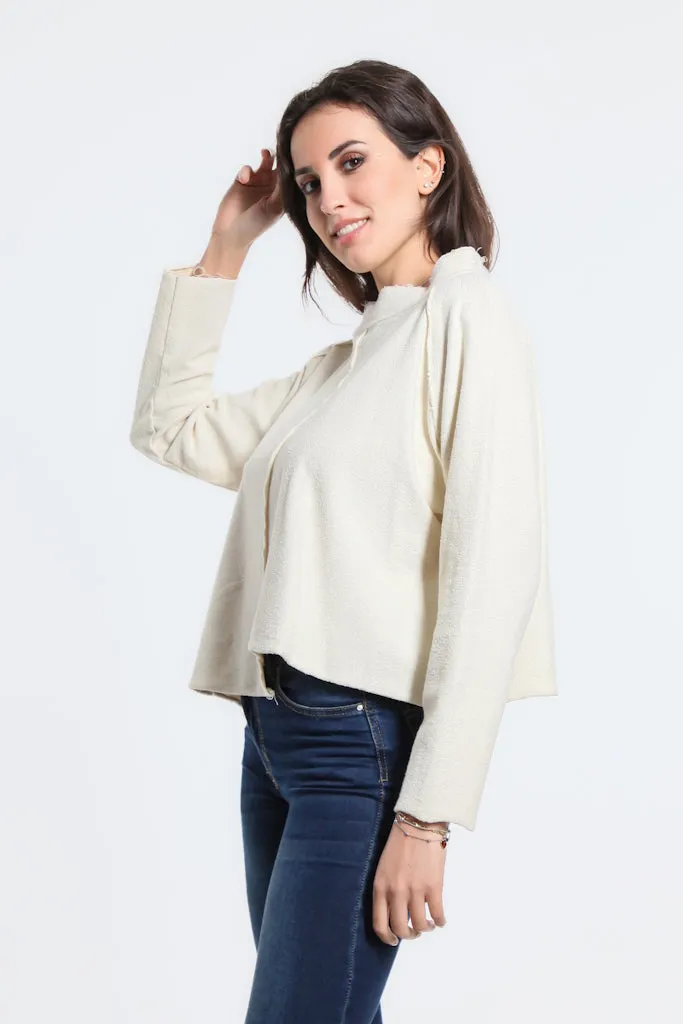 Whitney French Terry Seam Top (BLS144)