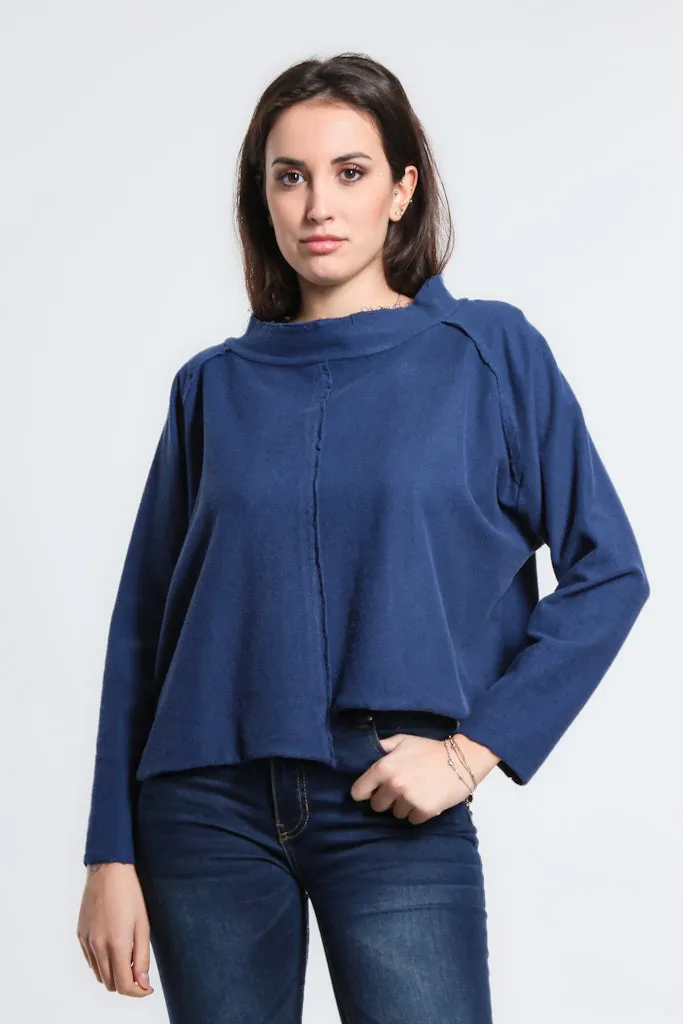 Whitney French Terry Seam Top (BLS144)