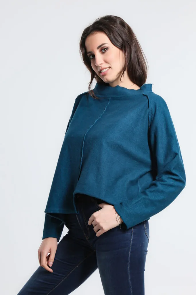 Whitney French Terry Seam Top (BLS144)