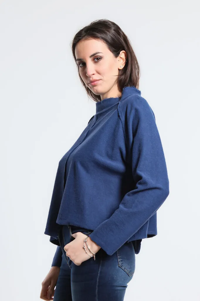 Whitney French Terry Seam Top (BLS144)