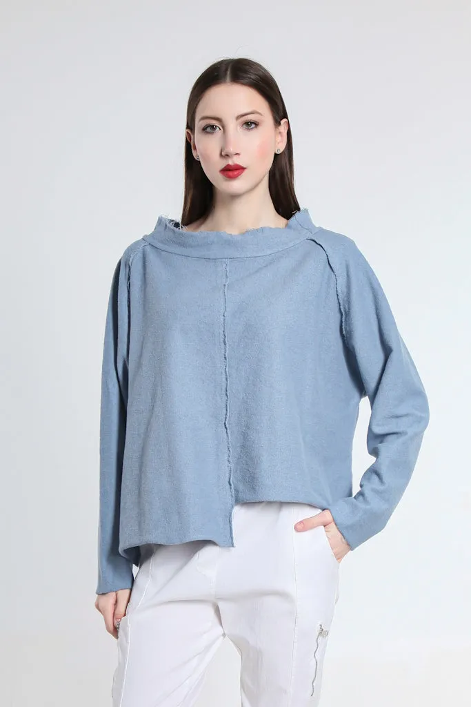 Whitney French Terry Seam Top (BLS144)