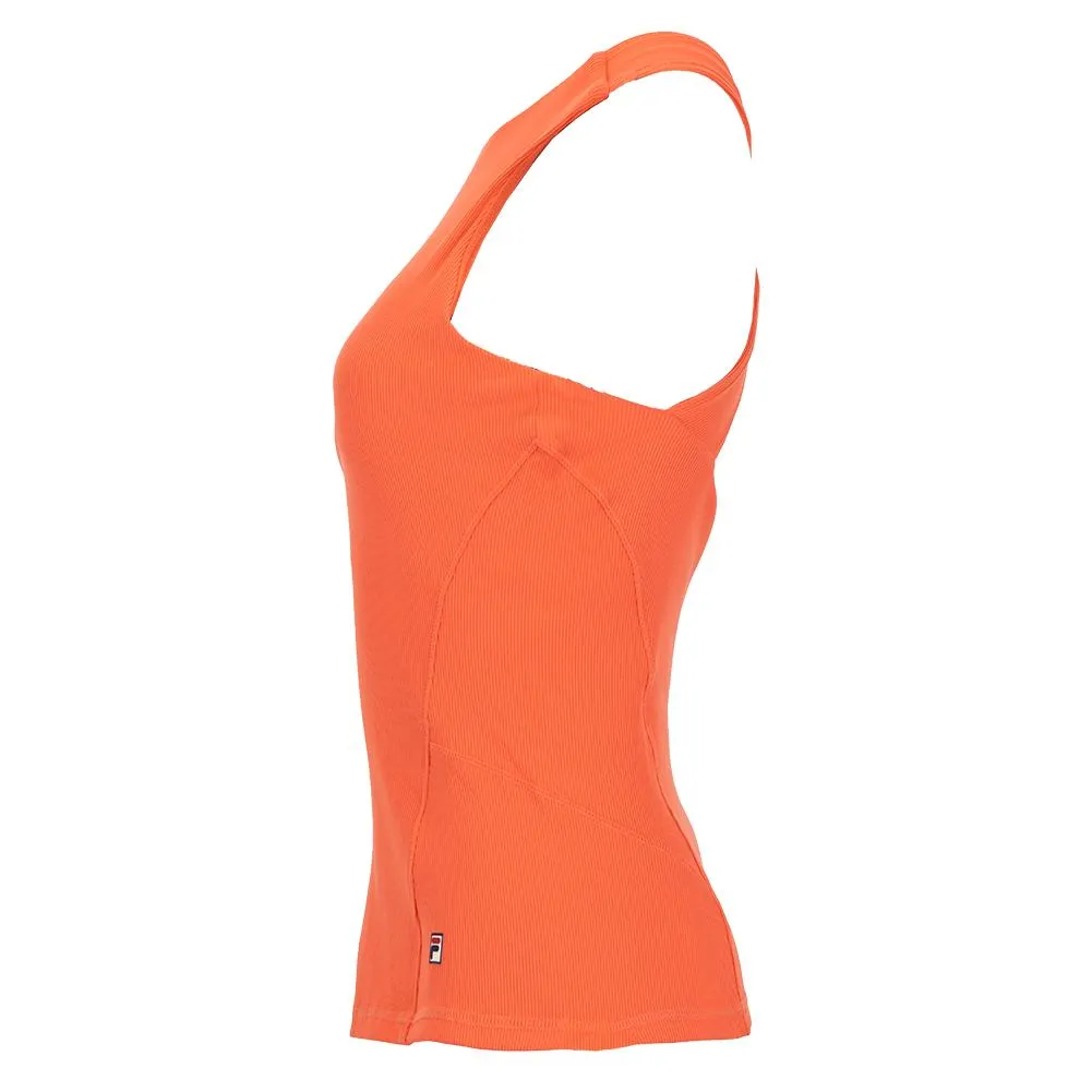 Women`s Baseline Halter Tennis Tank