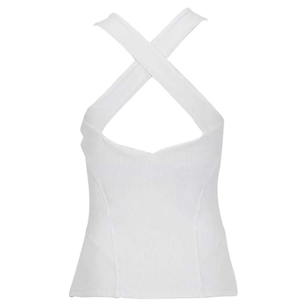 Women`s Baseline Halter Tennis Tank