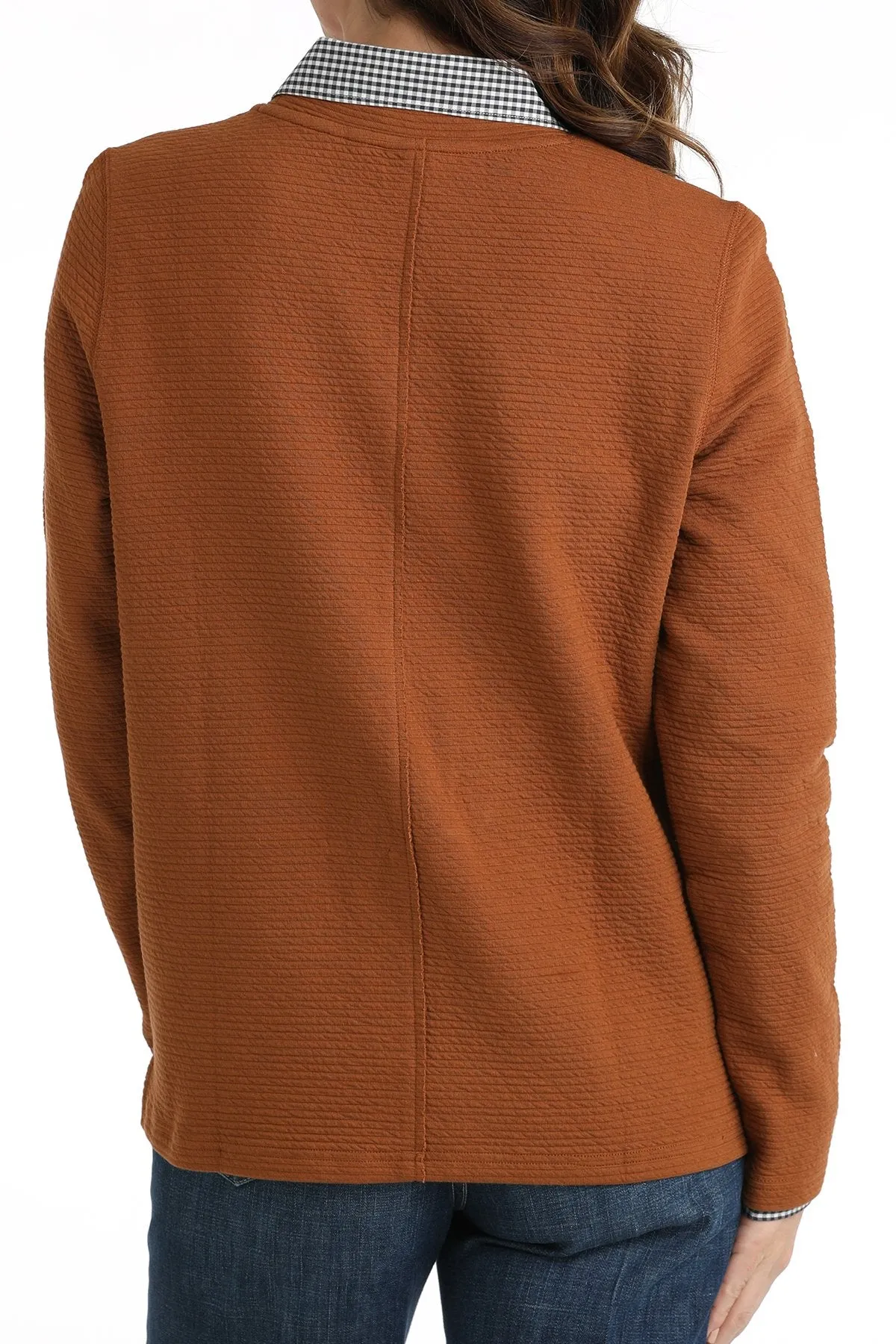 Women's Cinch Copper Pullover Long Sleeve Shirt