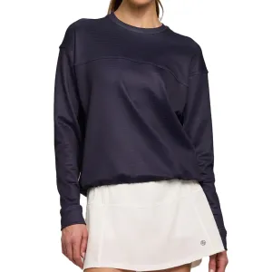 Women`s Electra Post Game Tennis Pullover Eggplant