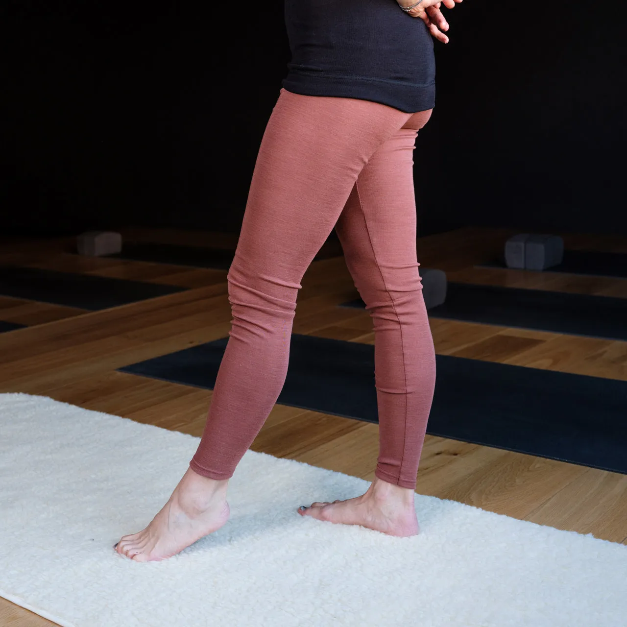 Women's Merino Wool/Silk Leggings