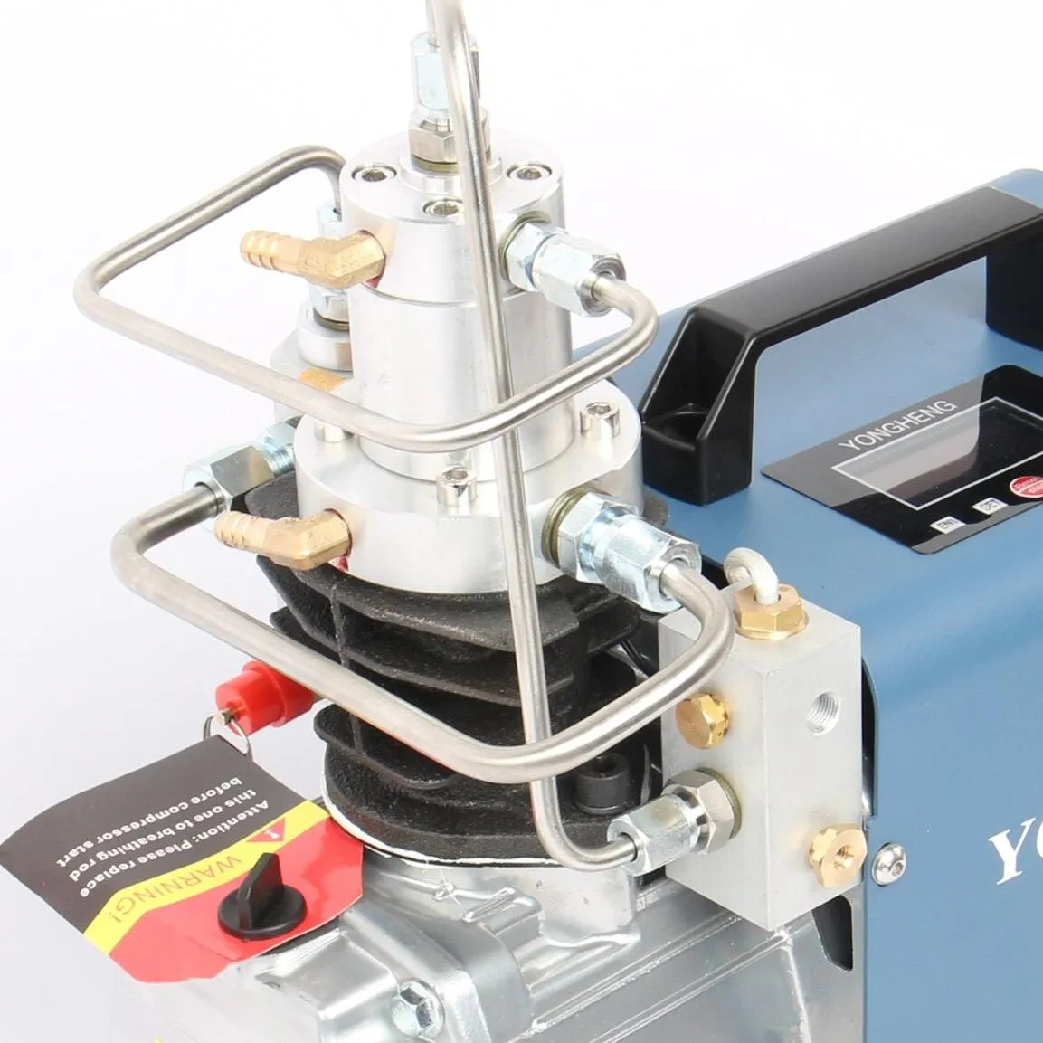 YONGHENG 4500 PSI 240V COMPRESSOR (MANUAL SHUTOFF)