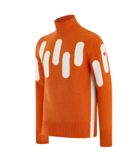 YULE TURTLE NECK PULLOVER</p>Orange Gloss